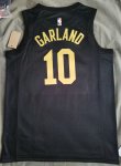 Maillot de Basket #10 Garland Cavaliers statement edition Noir